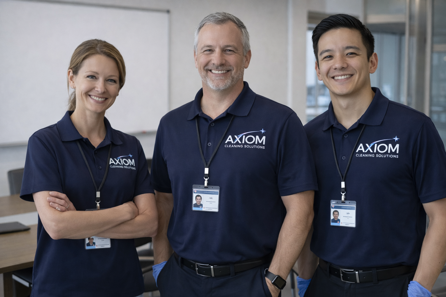 Axiom team at work